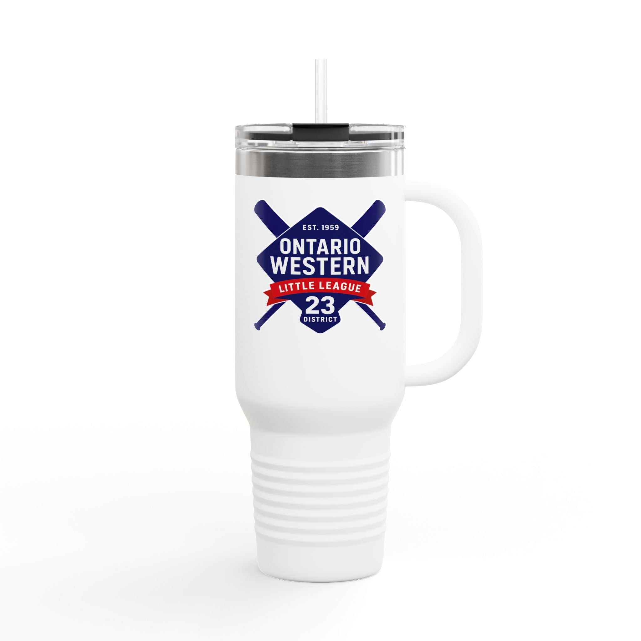 OWLL Cross Bat Logo 40oz Insulated Travel Mug
