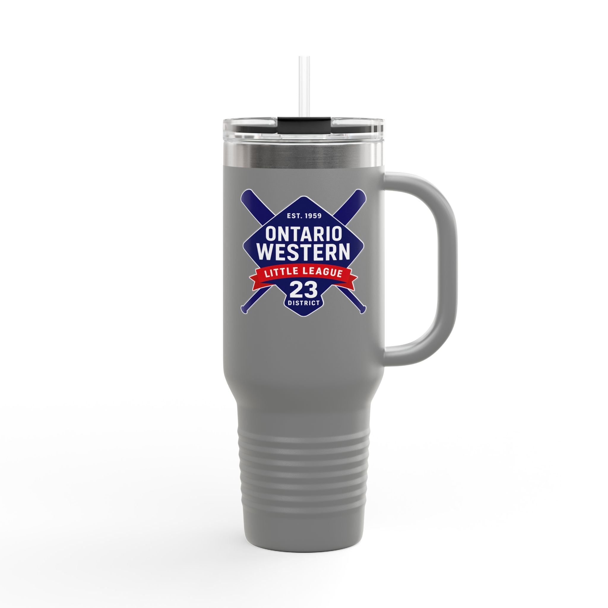 OWLL Cross Bat Logo 40oz Insulated Travel Mug