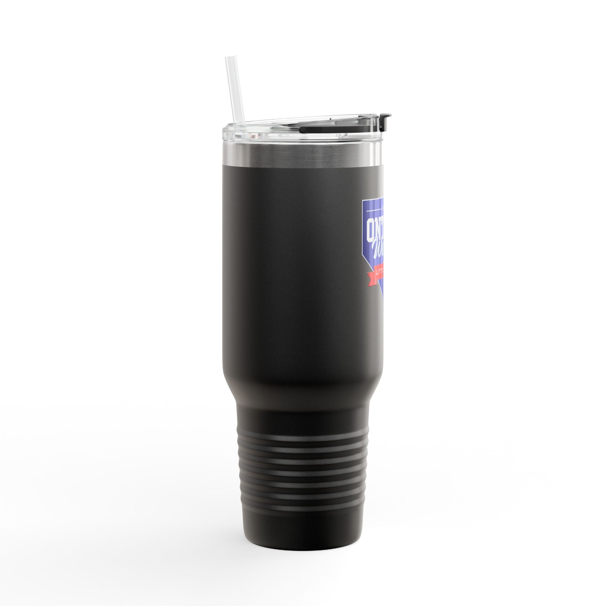 OWLL Home Plate Logo 40oz Insulated Travel Mug