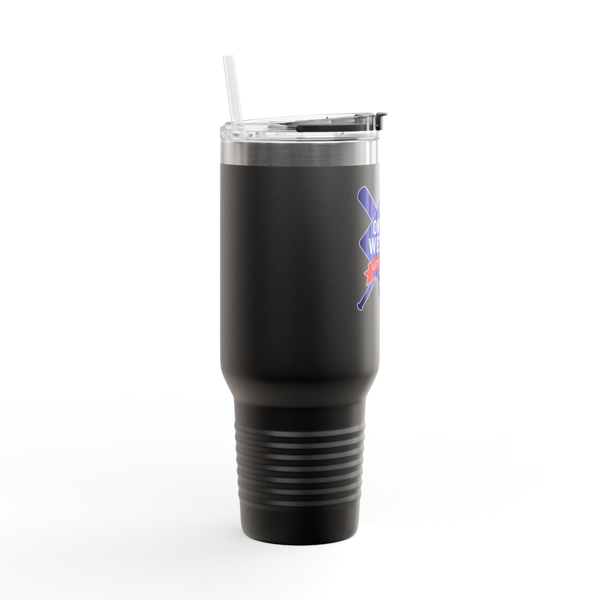 OWLL Cross Bat Logo 40oz Insulated Travel Mug