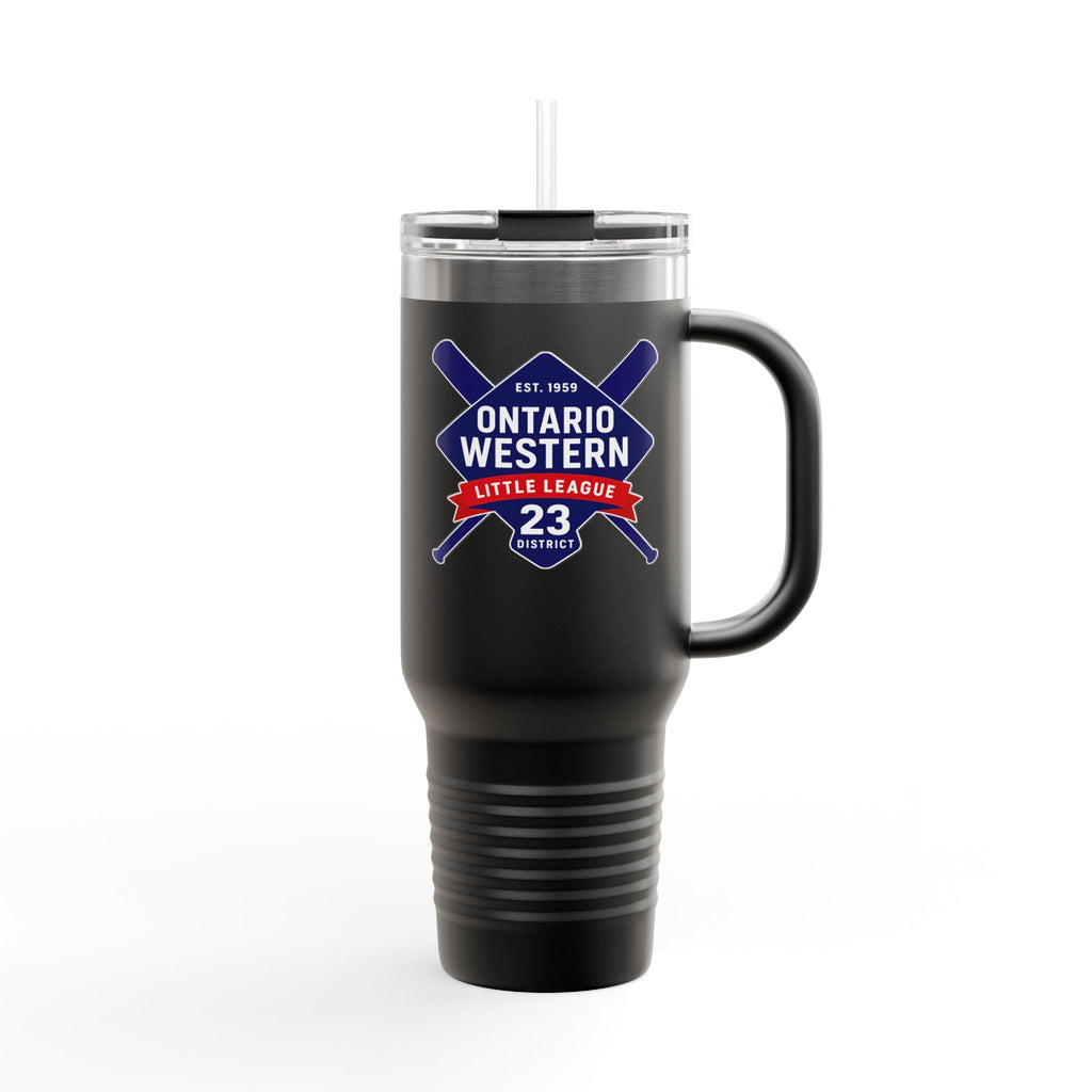 OWLL Cross Bat Logo 40oz Insulated Travel Mug