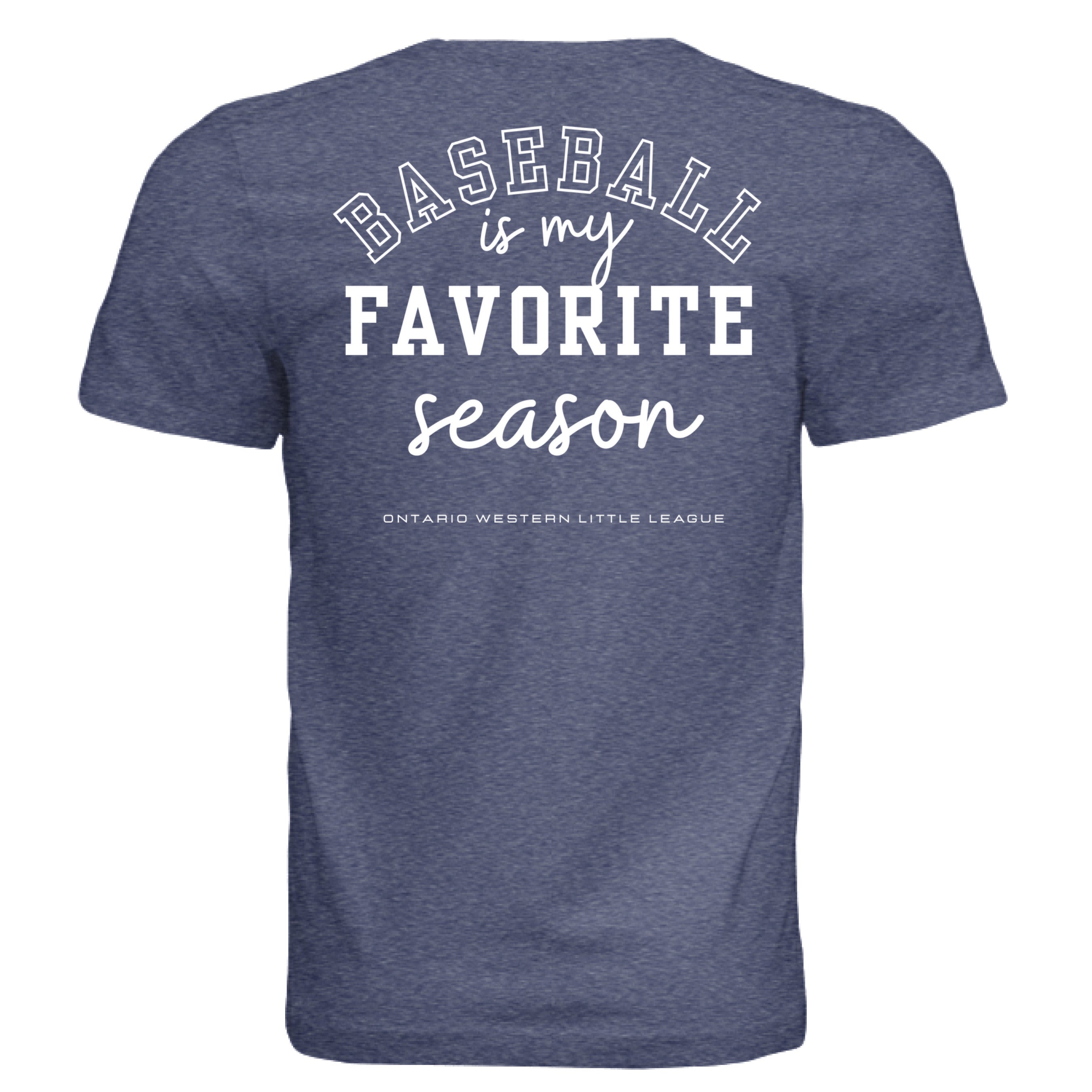 NAVY TRIBLEND - BACK